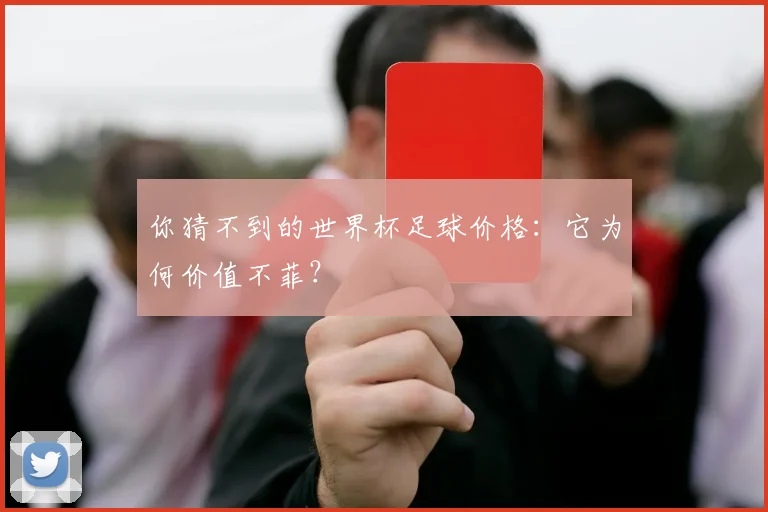 你猜不到的世界杯足球价格:它为何价值不菲?